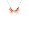 Oversized Branch Beads Glass Statement Necklace